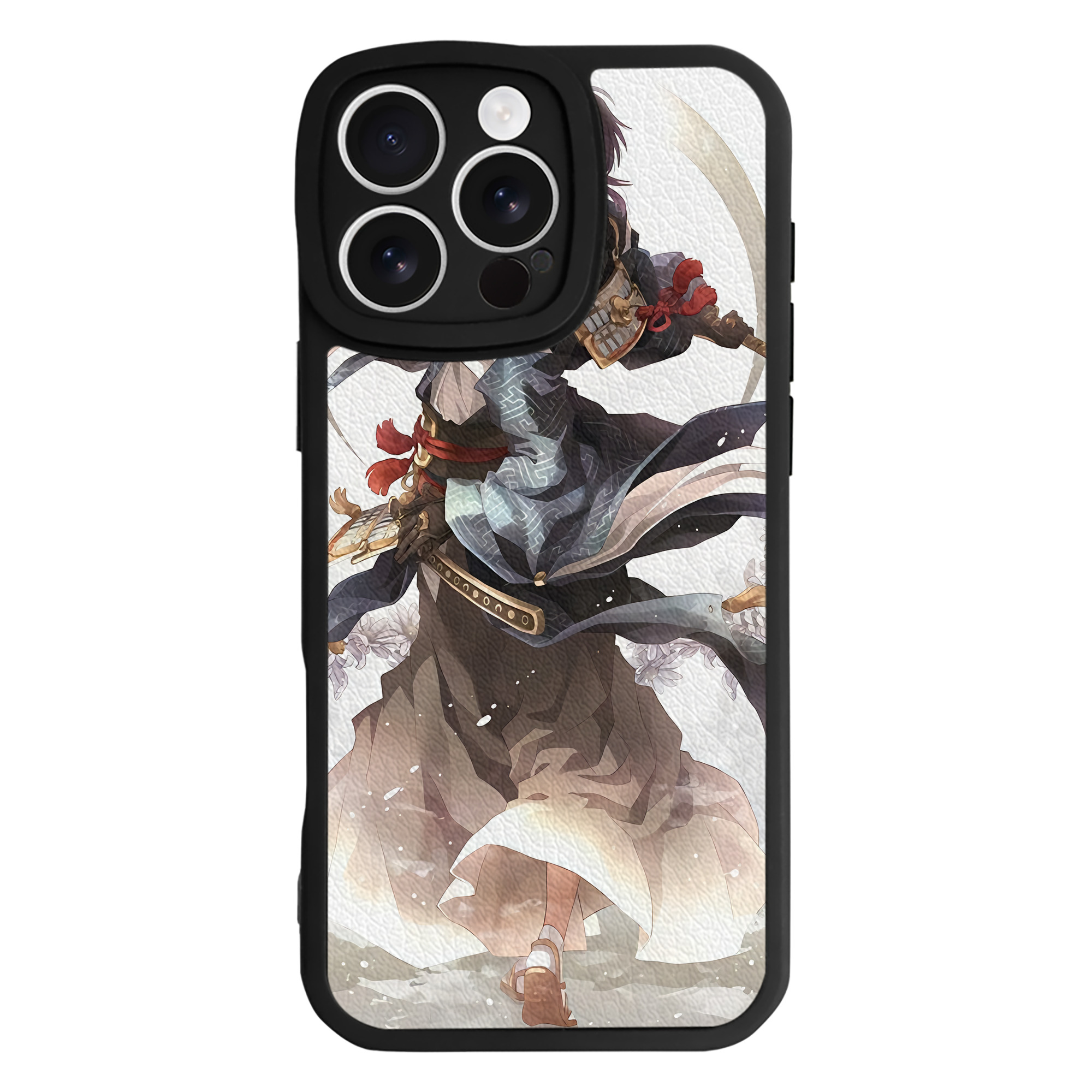 （画像用） 刀剣乱舞 Touken Ranbu 【iPhone 16シリーズ対応】シリコンスマホケース（レザー調） 材質：シリコン